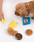 Bakery Snuffle Squeaky Dog Toy – Interactive Chew & Sniff Toy