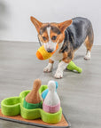 Bowling Puzzle Dog Toy – Interactive Treat Dispenser