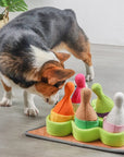 Bowling Puzzle Dog Toy – Interactive Treat Dispenser