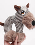 Animal Squeaky Plush Dog Toy – Soft, Fun & Interactive Chew Toy