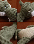 Plush Squeaky Interactive Teething Dog Chew Toy