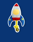 Rocket Plane Squeaky Dog Chew Toy – Fun Interactive Toy for Dogs