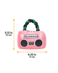 Rockstar Plush Guitar & Boombox Dog Toy – Chew & Play