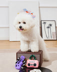 Rockstar Plush Guitar & Boombox Dog Toy – Chew & Play