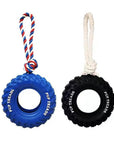 Rubber Tire Dog Toy – Durable Interactive Chewing & Teething