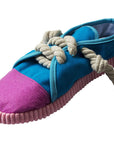 Colorful Shoes Rope Chew Dog Toy – Durable & Interactive