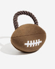 Super Bowl Plush Rugby Football Sound Toy – Interactive Dog Play Toy