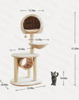 Bird Nest Cat Tree - Pawhearth