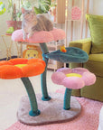 Bloomy Flower Cat Tree - Pawhearth