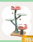 Yellow Tulip Cat Tree - Pawhearth