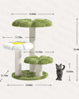 Four Leaf Clover Cat Tree - Pawhearth