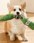 Rope Squeaky Dog Interactive Toy – Animal Series for Fun Playtime