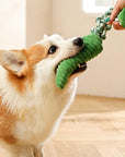 Rope Squeaky Dog Interactive Toy – Animal Series for Fun Playtime