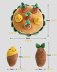 Sweet Potato Interactive Dog Puzzle Toy Set – Fun & Engaging