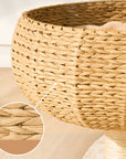 Sleeping in the Bowl Cat Tree - Pawhearth