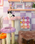 Three Flower Cat Tree - Pawhearth