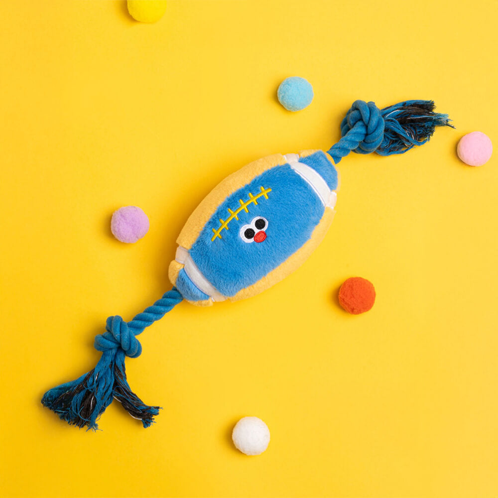 Plush Baseball Bat Dog Toy – Durable &amp; Interactive Chew Toy