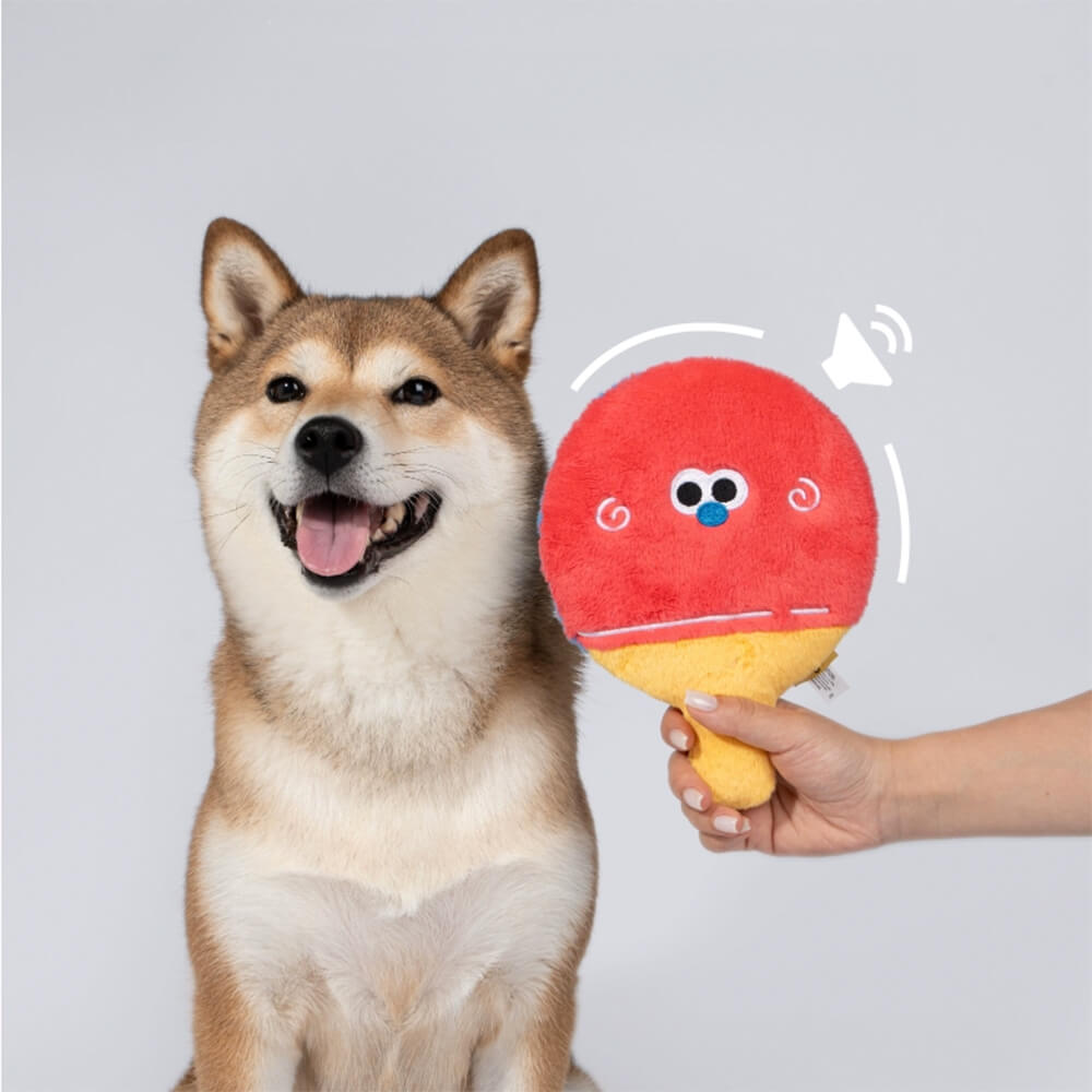 Plush Baseball Bat Dog Toy – Durable &amp; Interactive Chew Toy