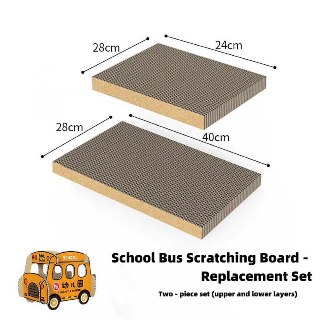 Ice Car Cat Scratcher &amp; Nest – Double Layer Corrugated Board