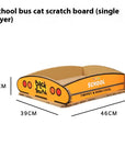 Ice Car Cat Scratcher & Nest – Double Layer Corrugated Board
