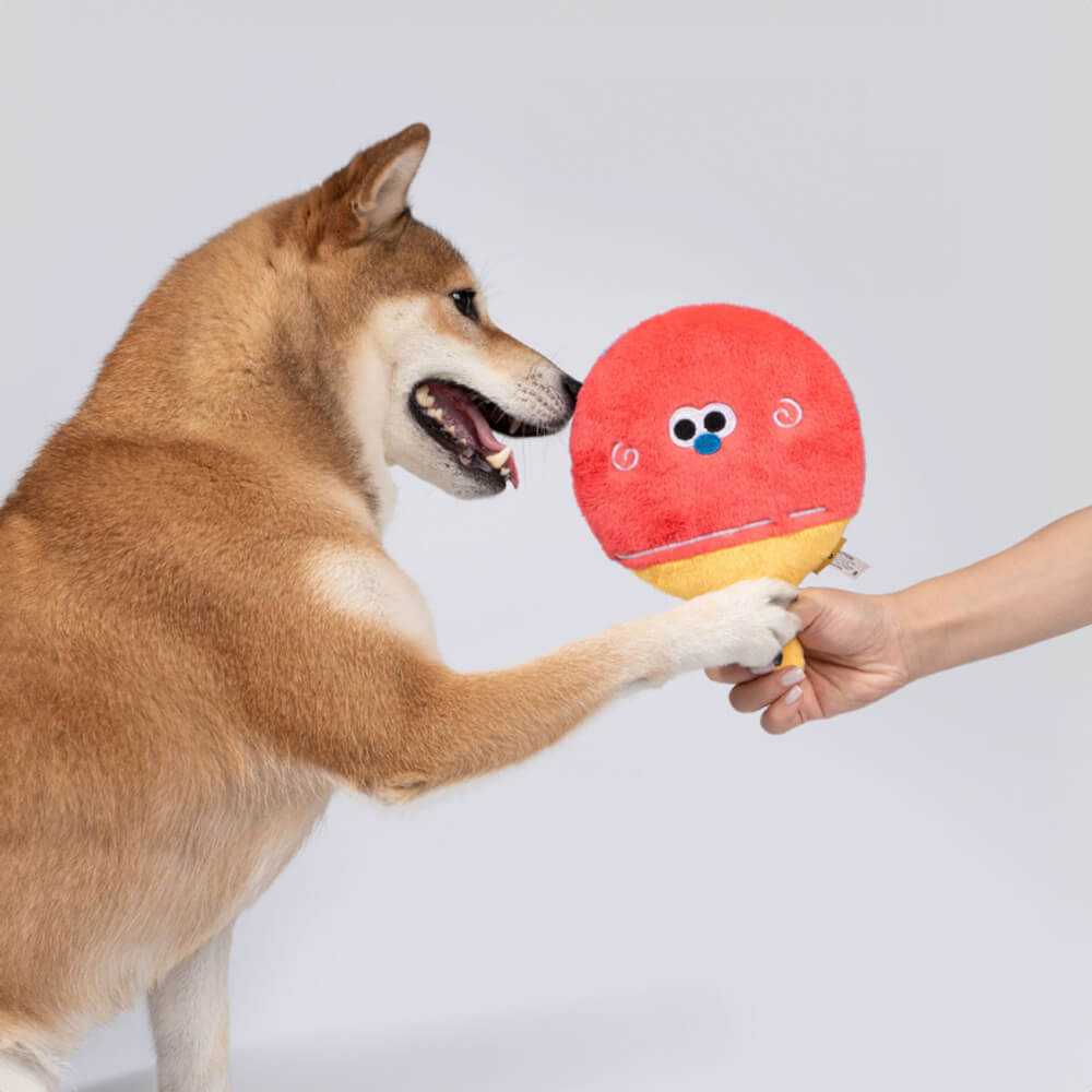 Plush Baseball Bat Dog Toy – Durable &amp; Interactive Chew Toy