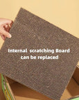 Ice Car Cat Scratcher & Nest – Double Layer Corrugated Board