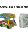 Ice Car Cat Scratcher & Nest – Double Layer Corrugated Board