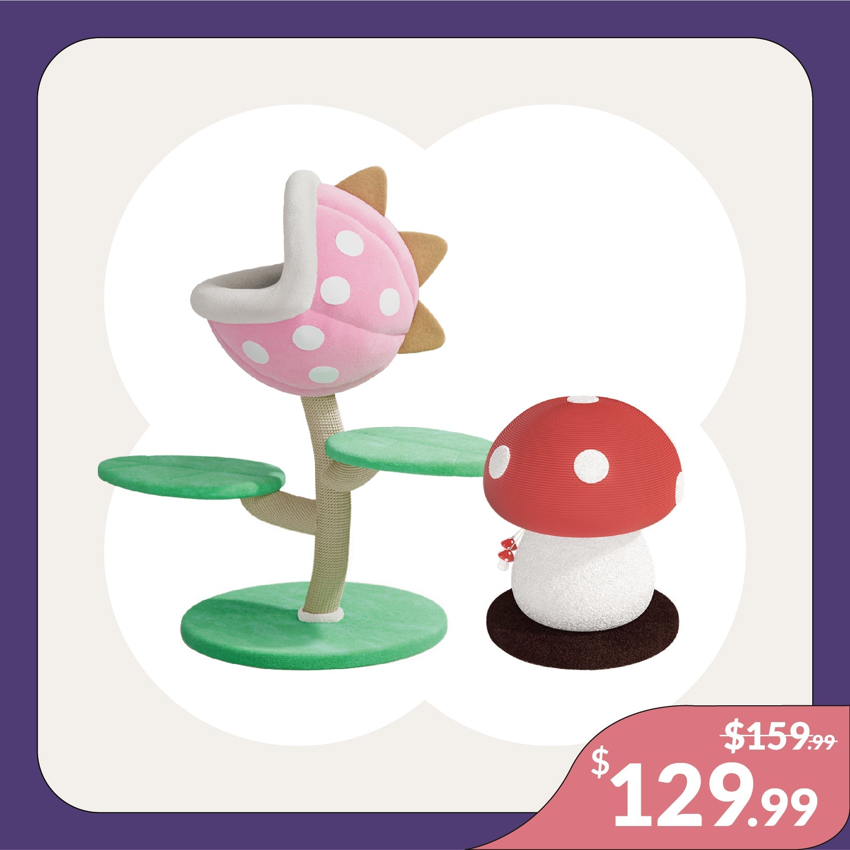 Monster World Cat Tree - Pawhearth