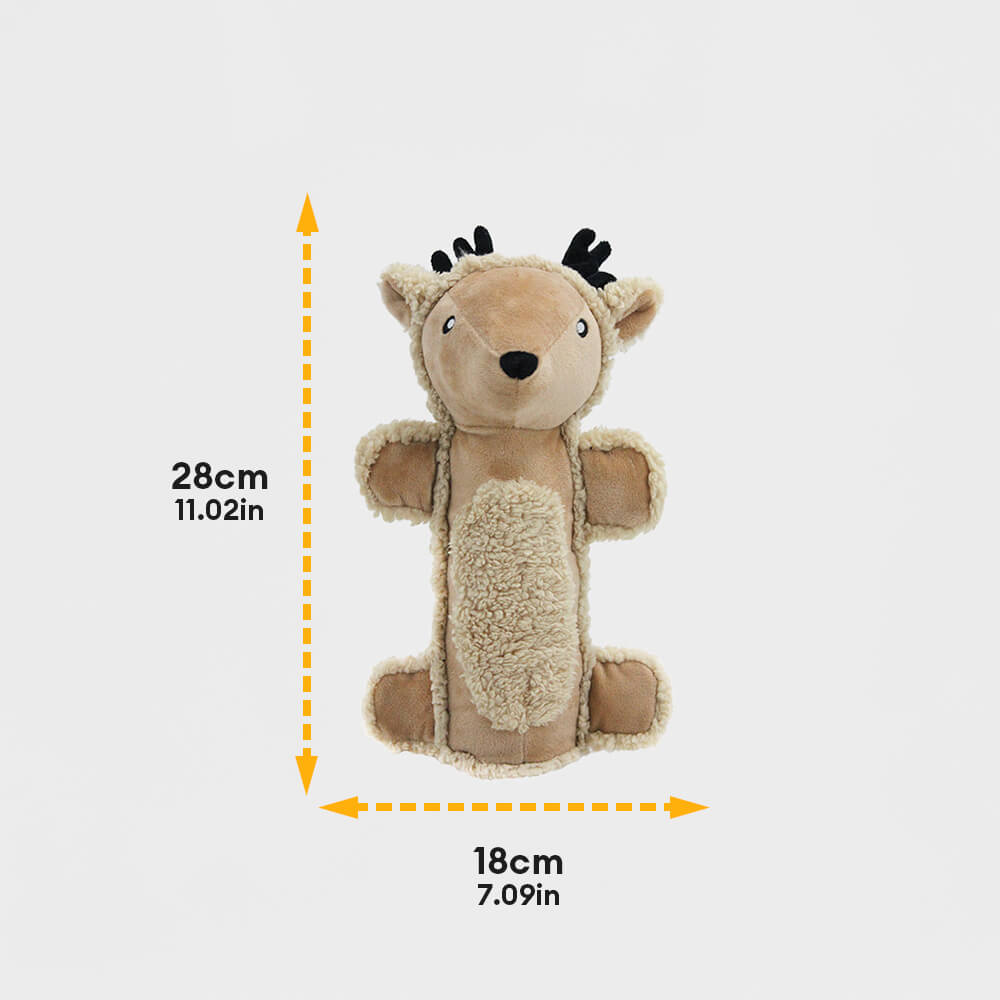 Soft Plush Mouse &amp; Bear Dog Chew Toy – Durable &amp; Squeaky