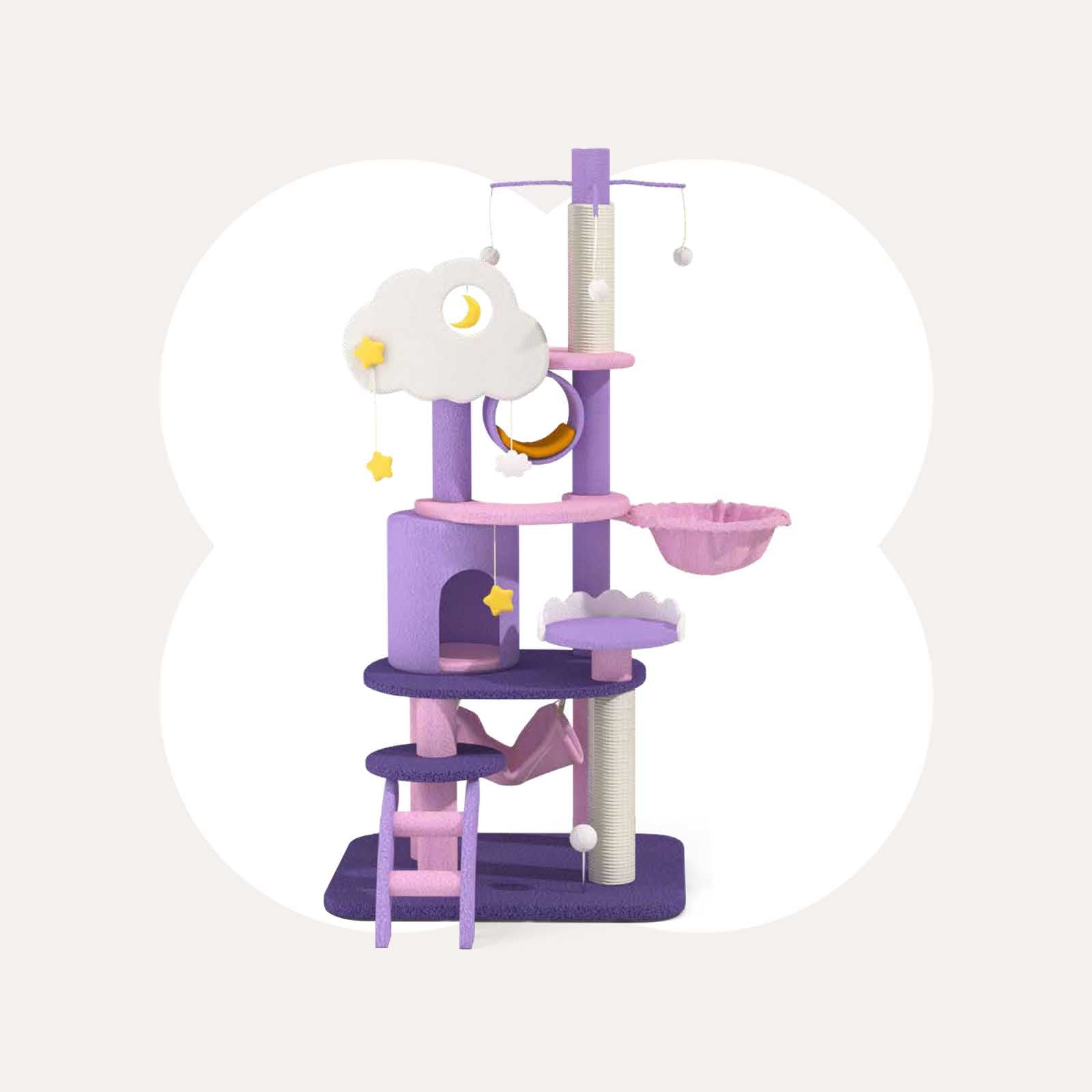 Moonlight Cat Tree - Pawhearth