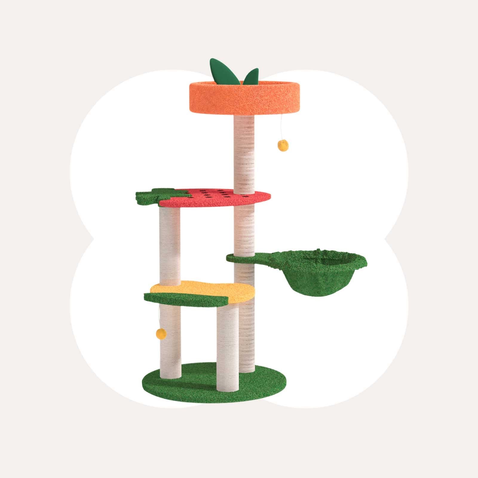 Fruit World Cat Tree - Pawhearth