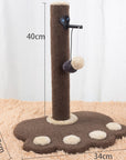 Sisal Cat Bed & Scratcher – 2-in-1 Nest with Anti-Dandruff Design