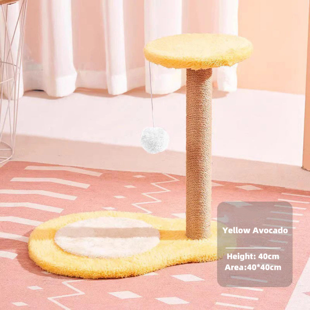 Multi-Level Cat Climbing Tower with Nest, Scratching Poles &amp; Toys – All-Season Design
