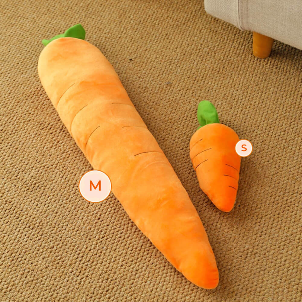 Carrot Squeaky Plush Dog Toy – Interactive &amp; Fun Chew Toy for Dogs