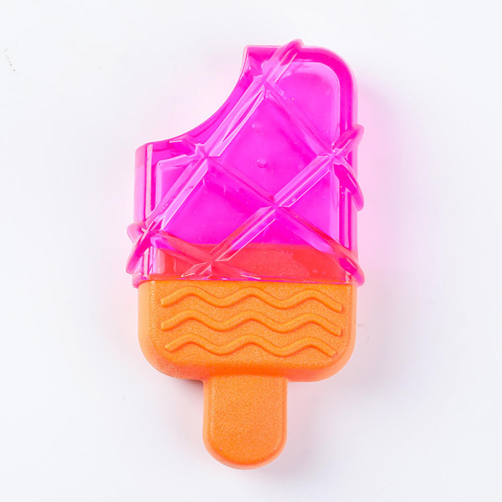 Freezable Popsicle TPR Dog Toy – Durable &amp; Interactive Fun
