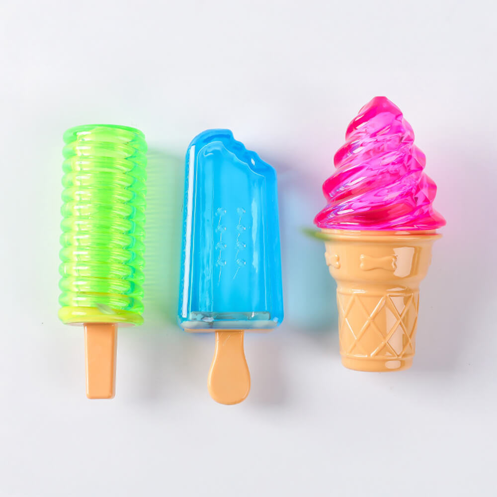 Freezable Popsicle TPR Dog Toy – Durable &amp; Interactive Fun