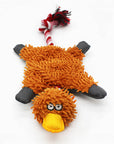 Plush Durable Chew Resistant Interactive Rope Dog Toy
