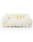 Fluffy Plush Thickened Cozy Pet Calming Bed Dog Cat Sofa Bed - Pawhearth