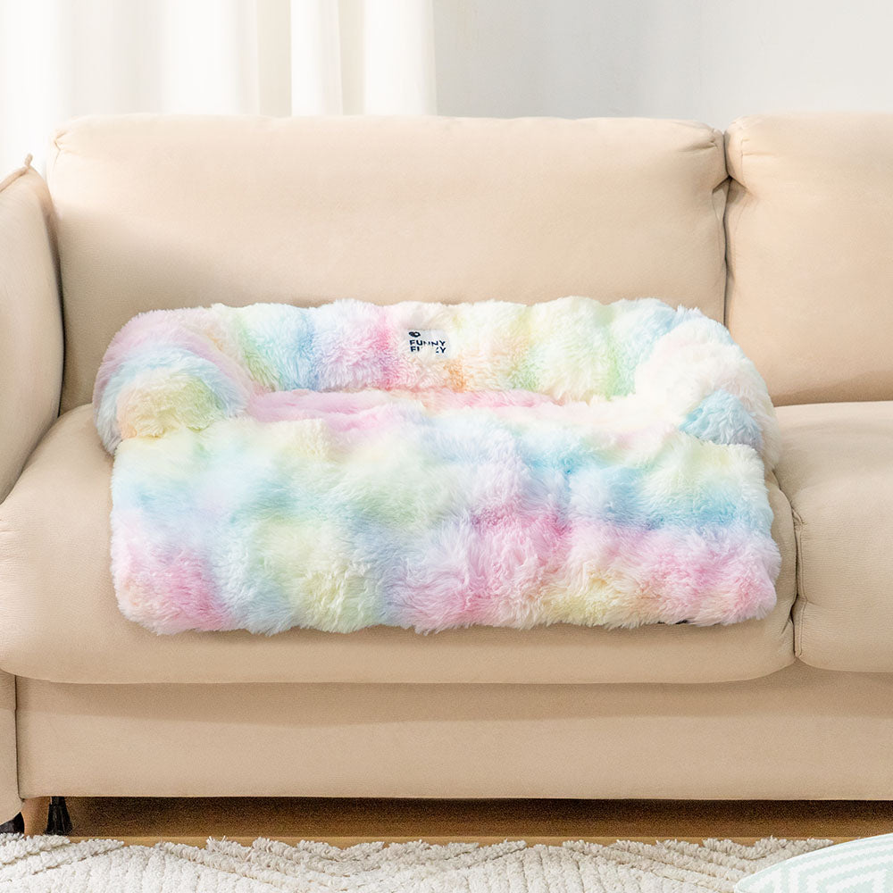 Fluffy Fuzzy Calming Dog Bed Sofa Protector Pet Mat - Pawhearth