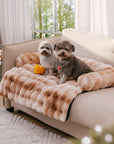 Fluffy Fuzzy Calming Dog Bed Sofa Protector Pet Mat - Pawhearth