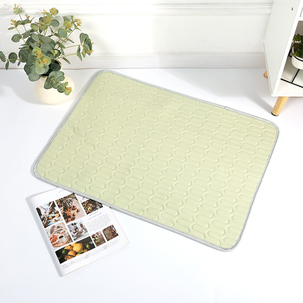 Cooling Ice Silk Dog &amp; Cat Mat – Washable, Non-Slip &amp; Breathable