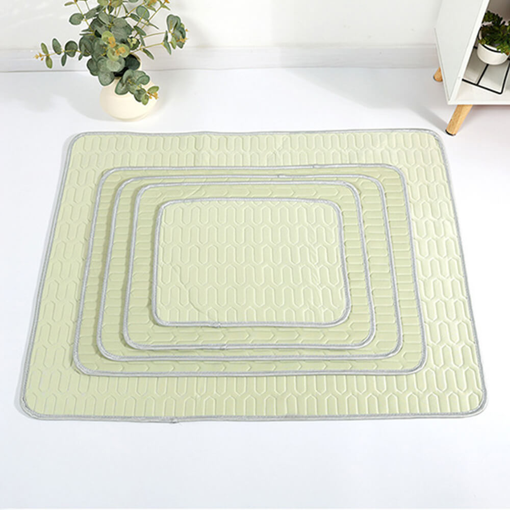 Cooling Ice Silk Dog &amp; Cat Mat – Washable, Non-Slip &amp; Breathable