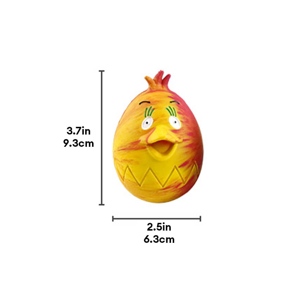 Easter Egg Rubber Dog Toy – Durable &amp; Fun Chew Toy
