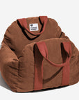 Herringbone Travel Bolster Safety Puppy Dog Car Seat Bed