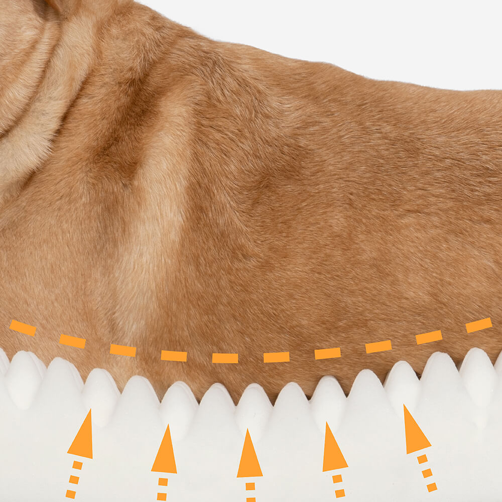Luxuriöses, supergroßes Hundebett mit superweicher Haustier-Überwurfdecke