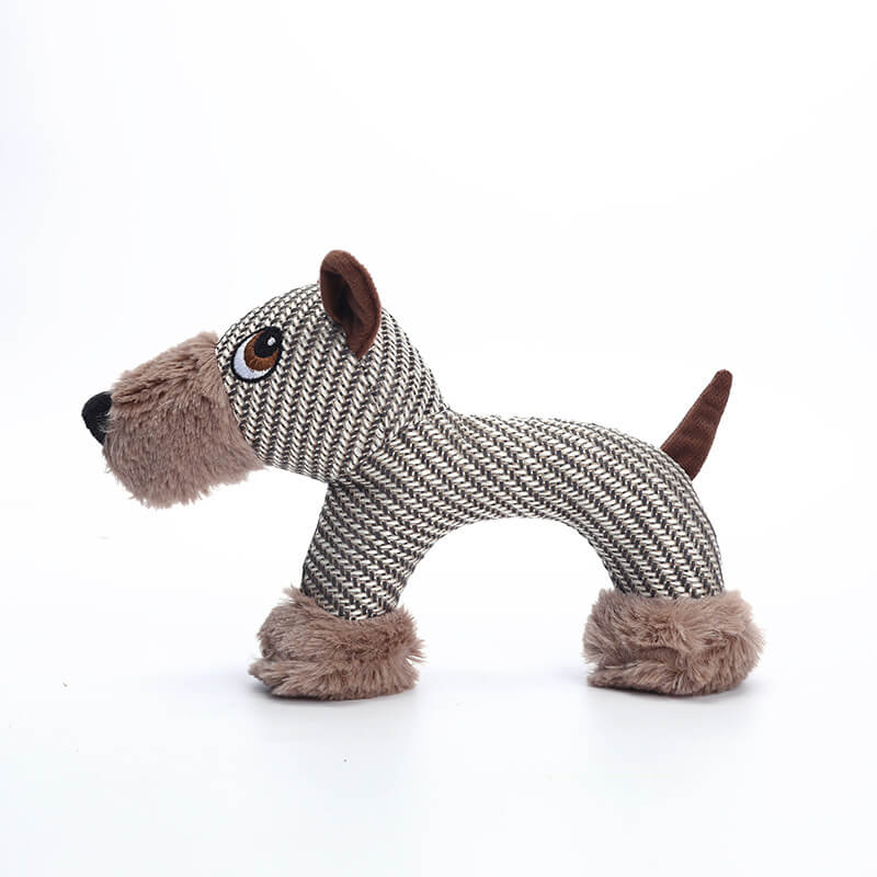 Animal Squeaky Plush Dog Toy – Soft, Fun &amp; Interactive Chew Toy