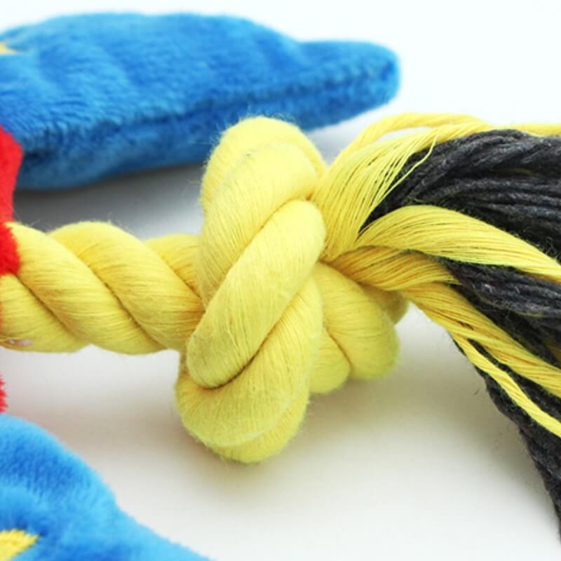 Rocket Plane Squeaky Dog Chew Toy – Fun Interactive Toy for Dogs