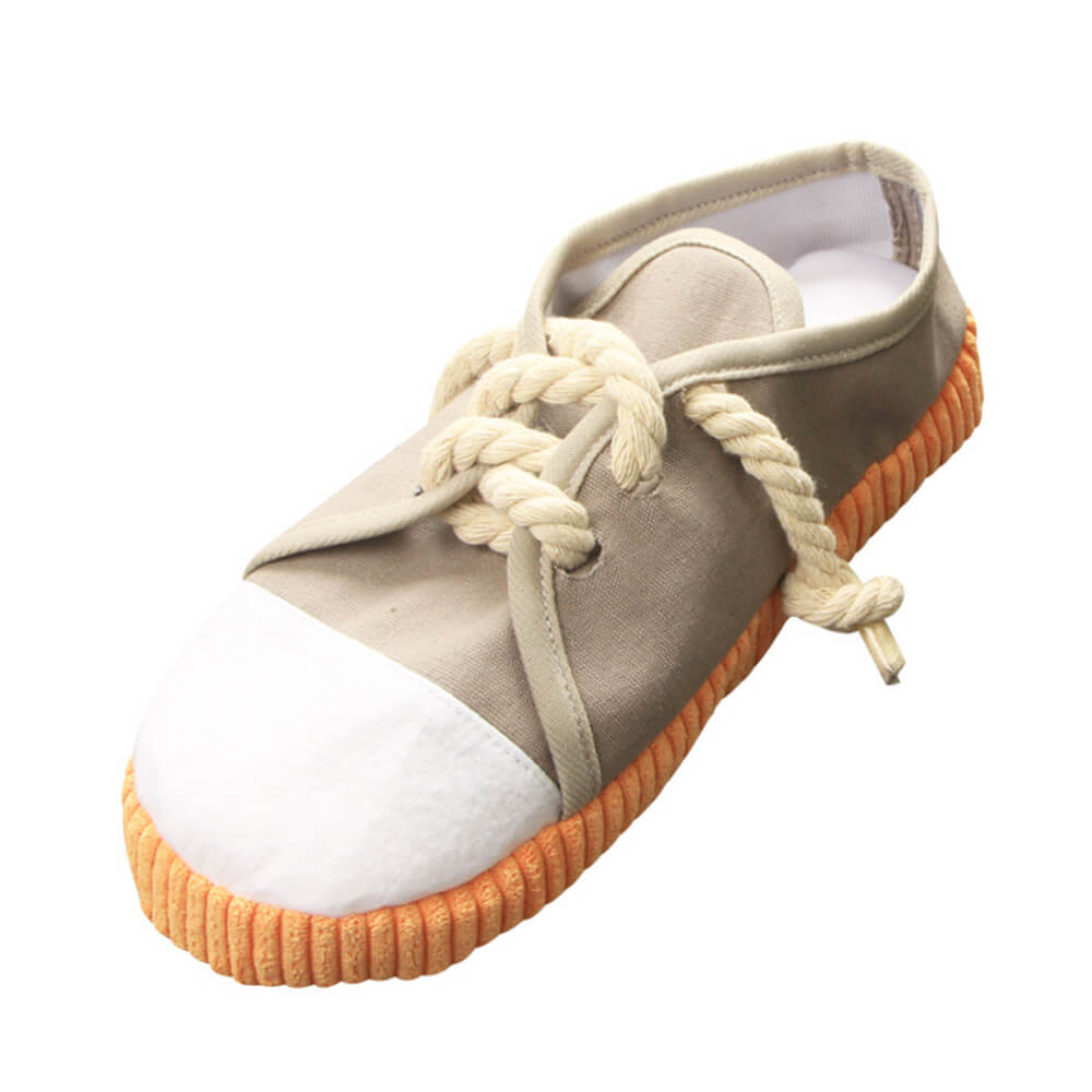 Colorful Shoes Rope Chew Dog Toy – Durable &amp; Interactive