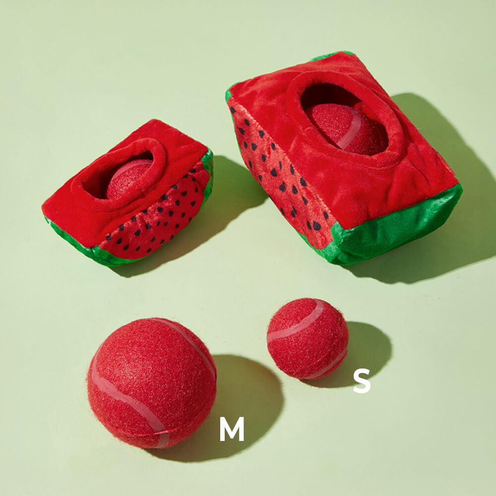 Tennis Ball Dog Toy – Food Hiding &amp; Teething Interactive Fun