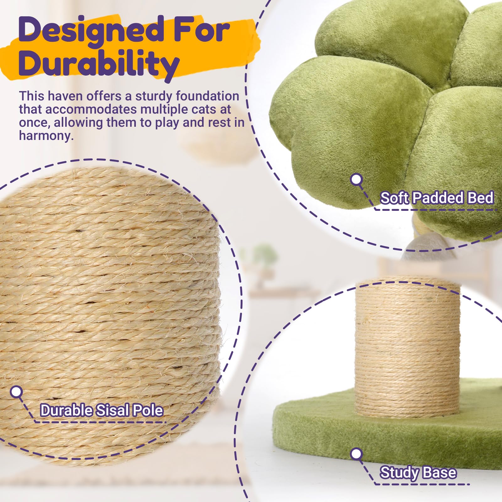 Four Leaf Clover Cat Tree - Pawhearth